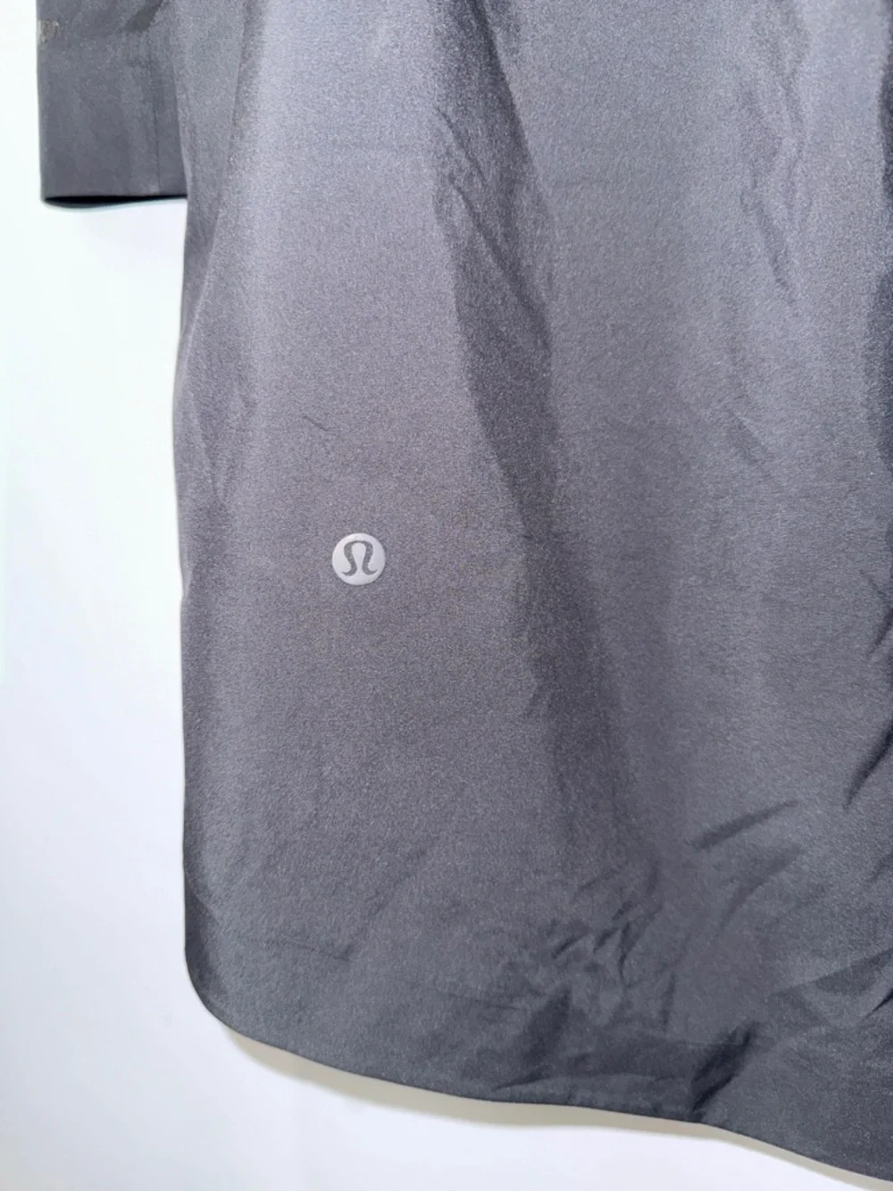 lululemon athletica Black Hooded Trench Coat